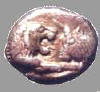 Серебряная монета Дария I - "дарик".