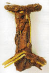 Сарматский меч (рукоятка), инкрустированный золотом.